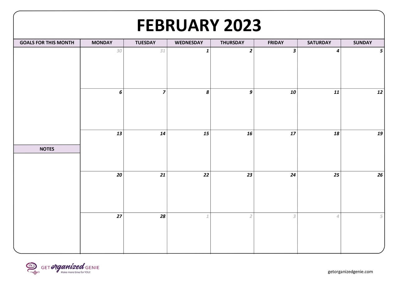 Free Printable 2023 Calendar – Download Yours Now!