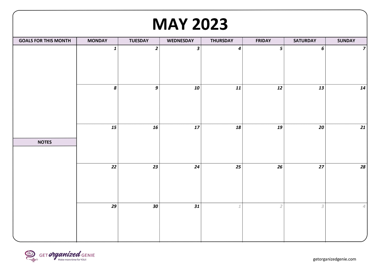 Free Printable 2023 Calendar – Download Yours Now!